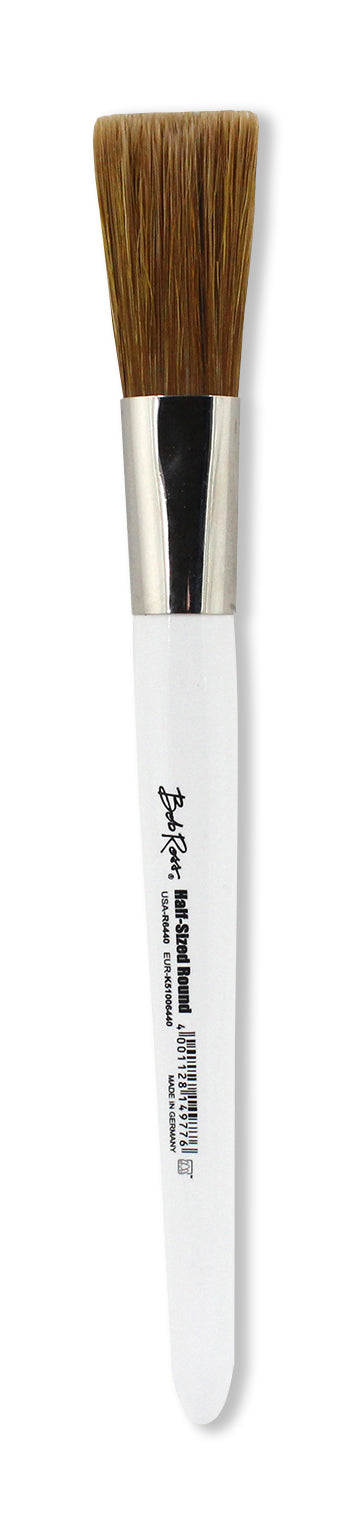 Bob Ross Landscape Half-Size Round Brush – 1/2in