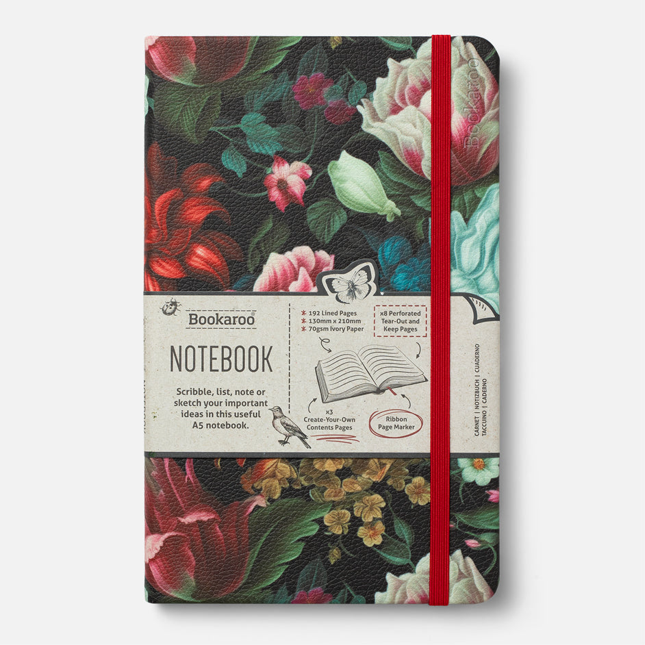 Bookaroo A5 Journal - Dark Red