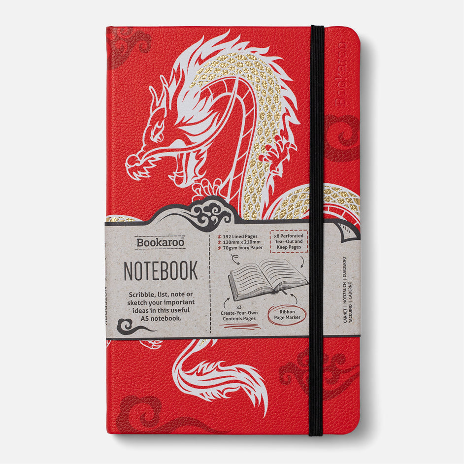 Bookaroo A5 Journal - Warrior Dragon