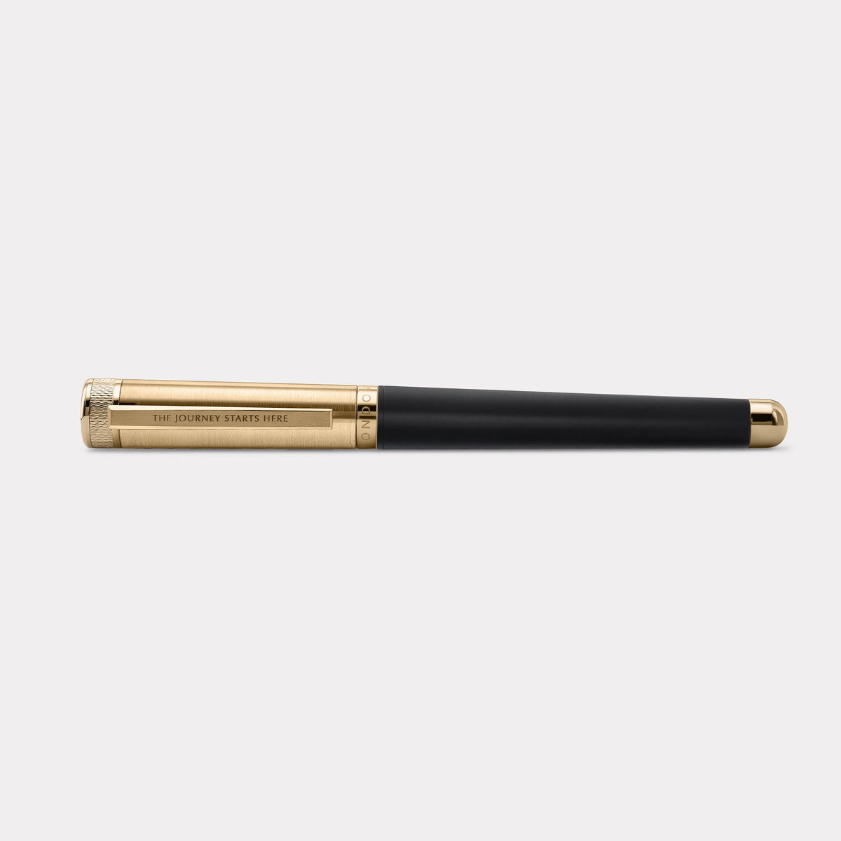 Thomas Slim Barley Classic Rollerball Pen – Classic Black & Gold