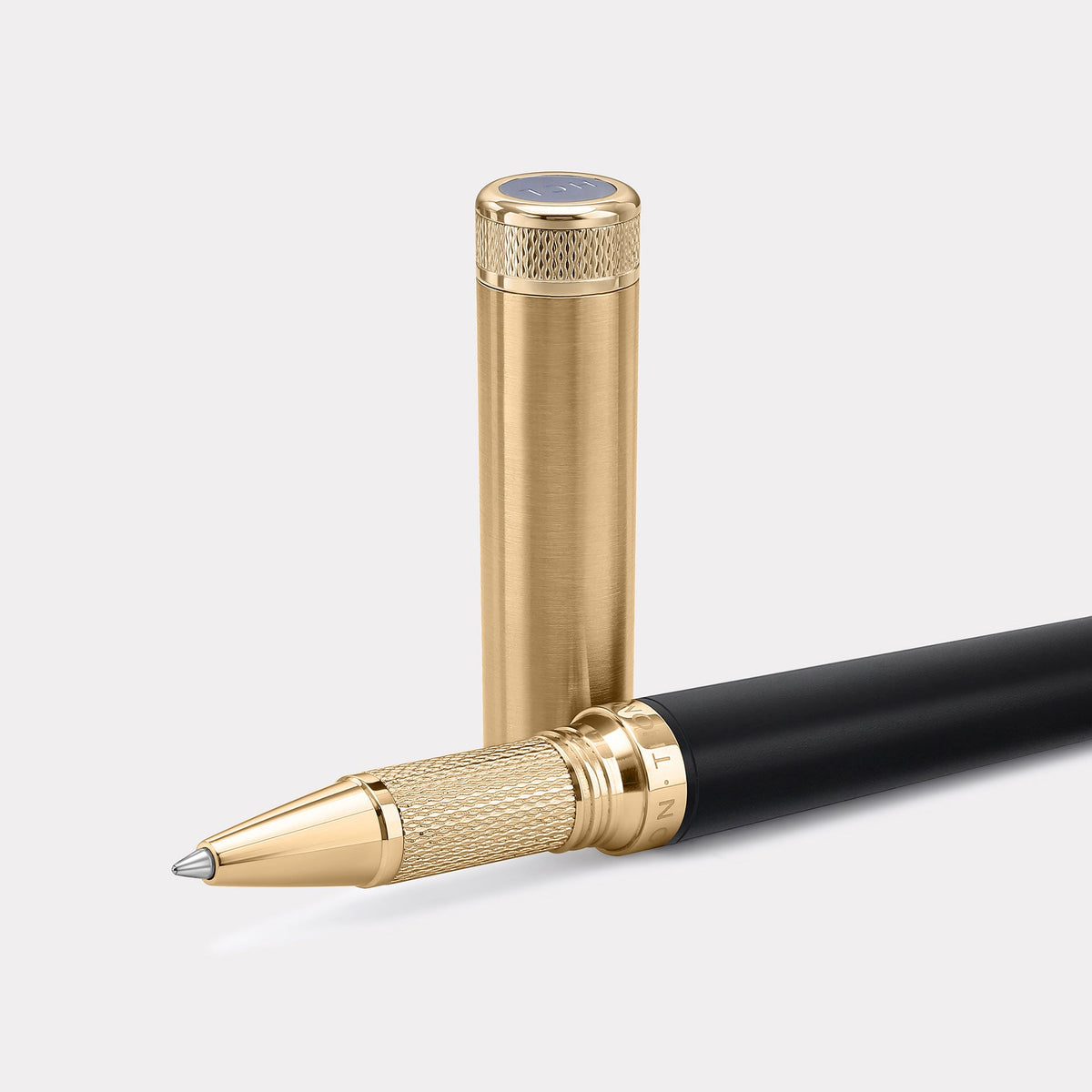 Thomas Slim Barley Classic Rollerball Pen – Classic Black & Gold