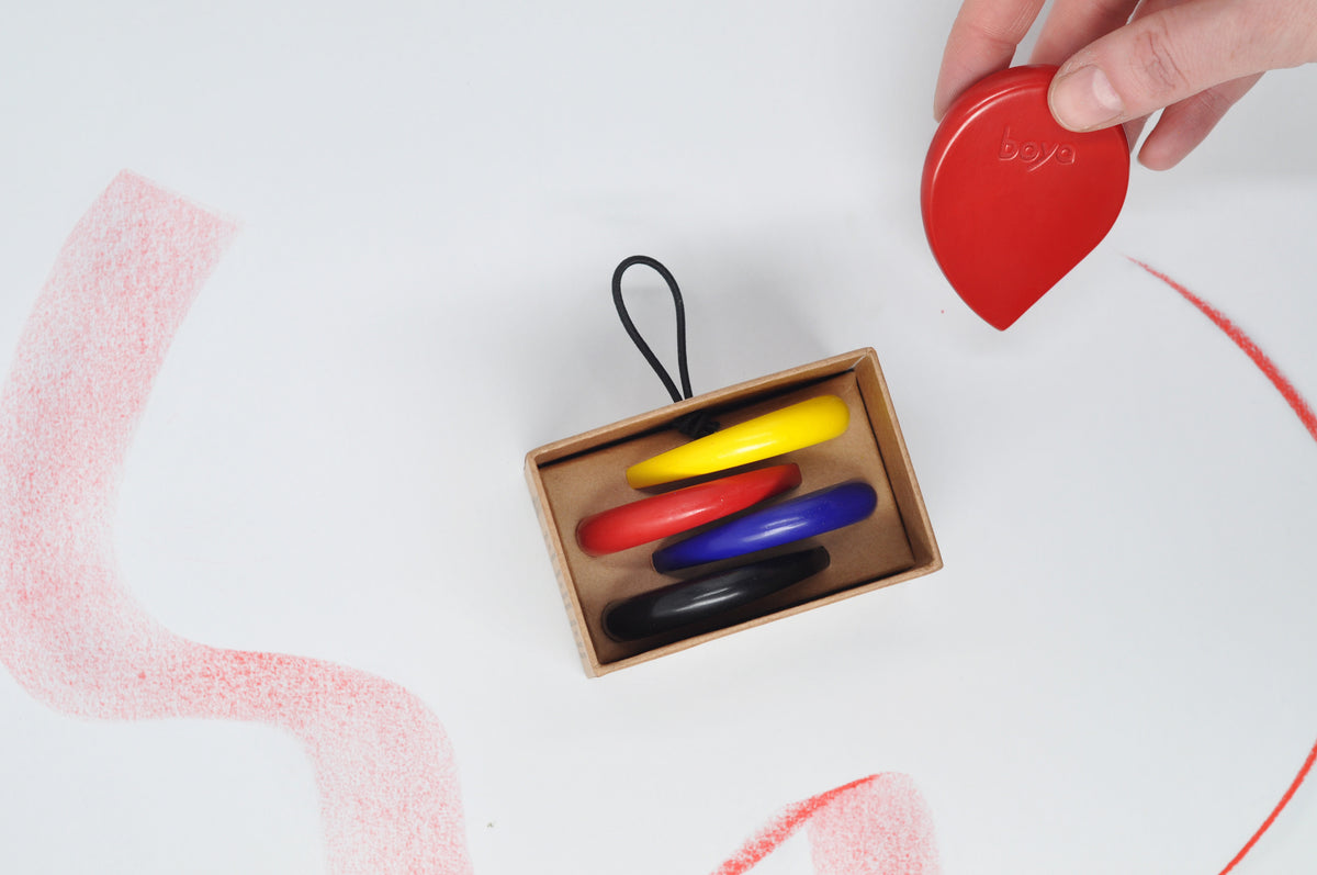 Boya Crayons 4-Piece Set – Basic