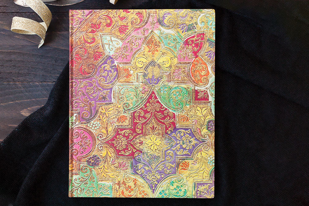 Paperblanks Bavarian Wild Flower Ultra Softback Flexi Journal – Lined, 176 Pages – design detail