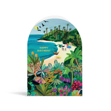 Beach Butterfly Greetings Card