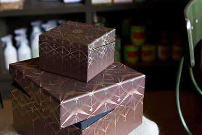 Paperblanks Bhava Square Ultra Memento Box – design detail