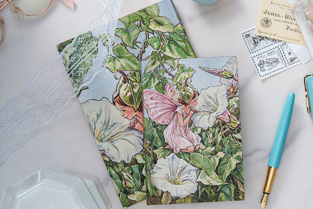 Paperblanks Bindweed Fairy Pencil Case – design detail