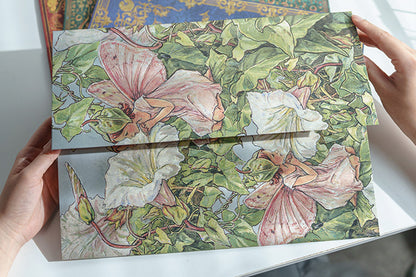 Paperblanks Bindweed Fairy Ultra Softback Flexi Journal – Plain, 176 Pages – design detail