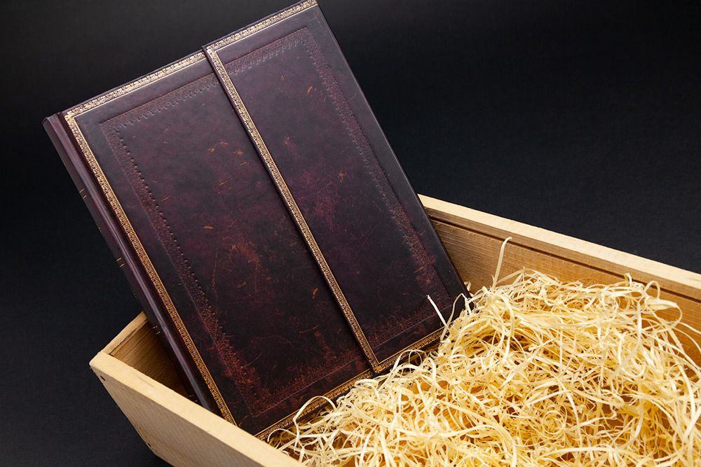 Paperblanks Black Moroccan Mini Softback Flexi Journal – Lined, 176 Pages – design detail