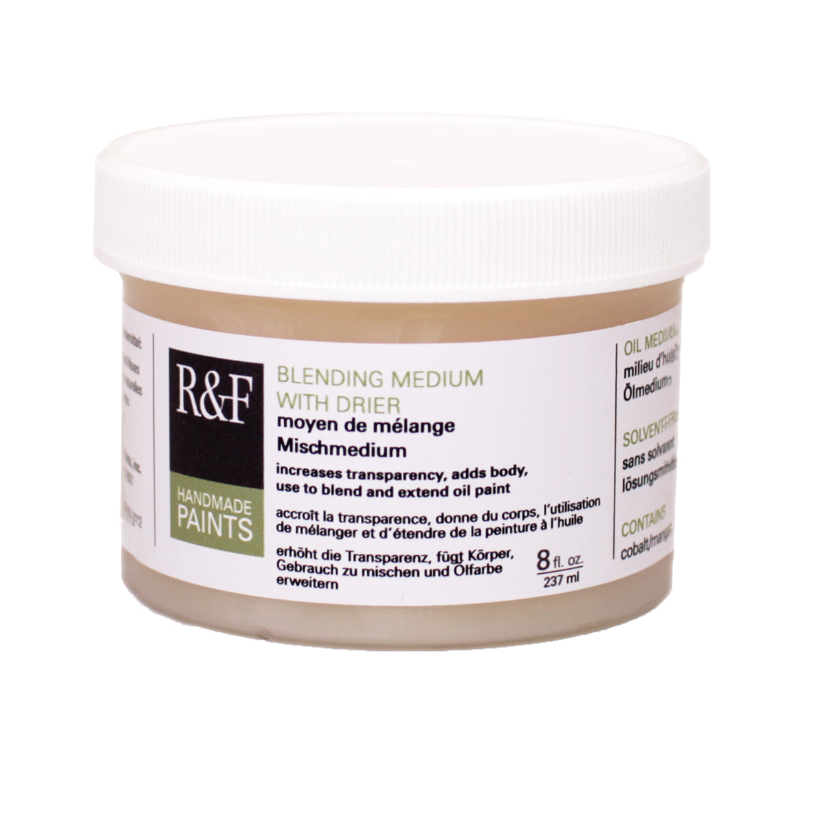 R&F Blending Medium with Drier 8oz