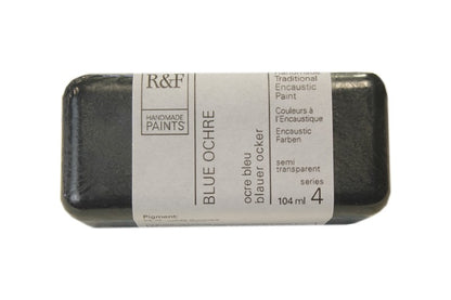 R&F Encaustic Paint 104ml – Blue Ochre