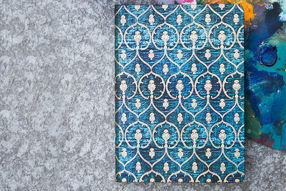 Paperblanks Blue Velvet/Pear Garden Washi Tape – Pack of 2 – design detail