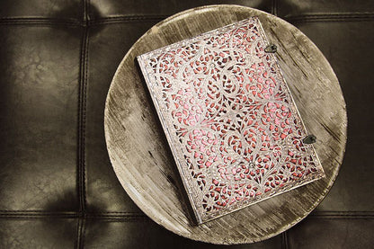 Paperblanks Blush Pink Ultra Hardback Journal – Lined, 240 Pages – design detail
