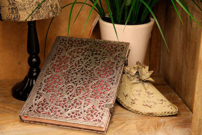 Paperblanks Blush Pink Ultra Hardback Journal – Lined, 240 Pages – design detail