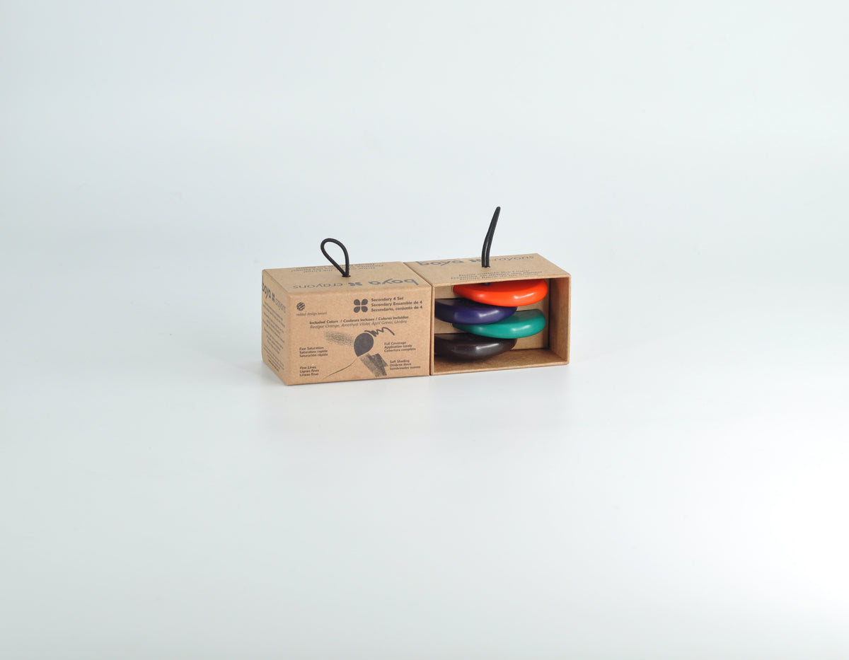 Boya Crayons 4-Piece Set – Secondary