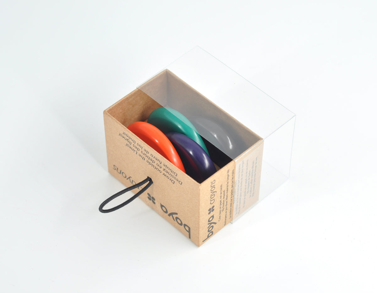 Boya Crayons 4-Piece Set – Secondary