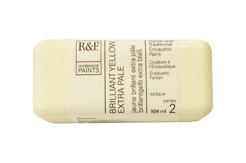 R&F Encaustic Paint 104ml – Brilliant Yellow Extra Pale
