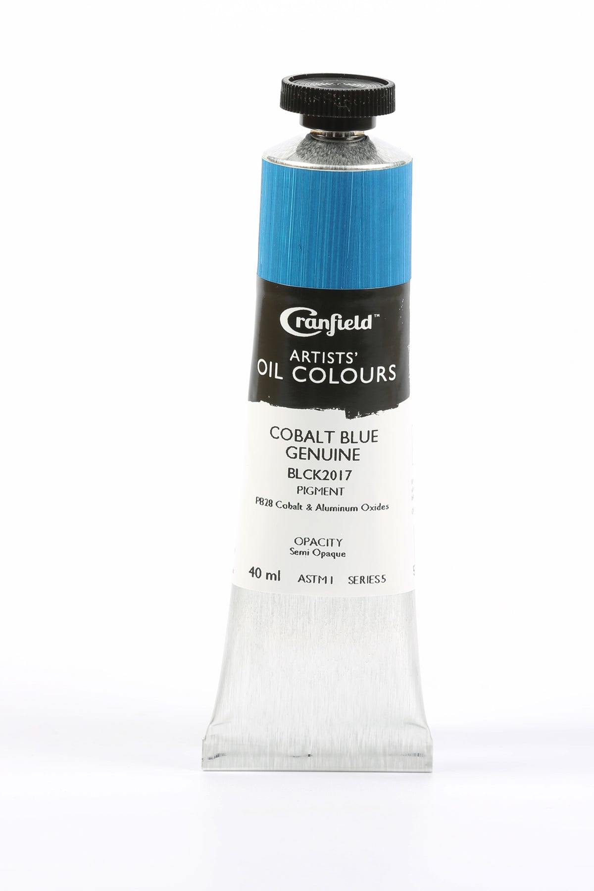 Cranfield Artists' Oil Colour 40ml – Cobalt Blue Genuine (Series 5)