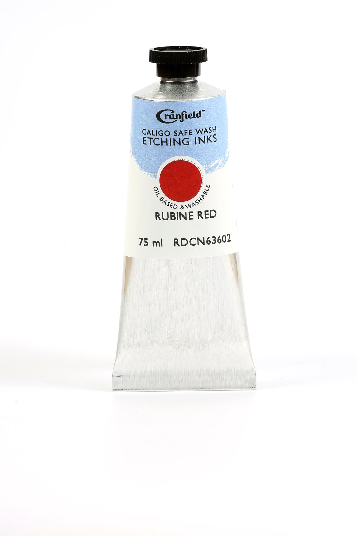 Cranfield Caligo Safe Wash Etching Ink 75ml Tube – Rubine Red