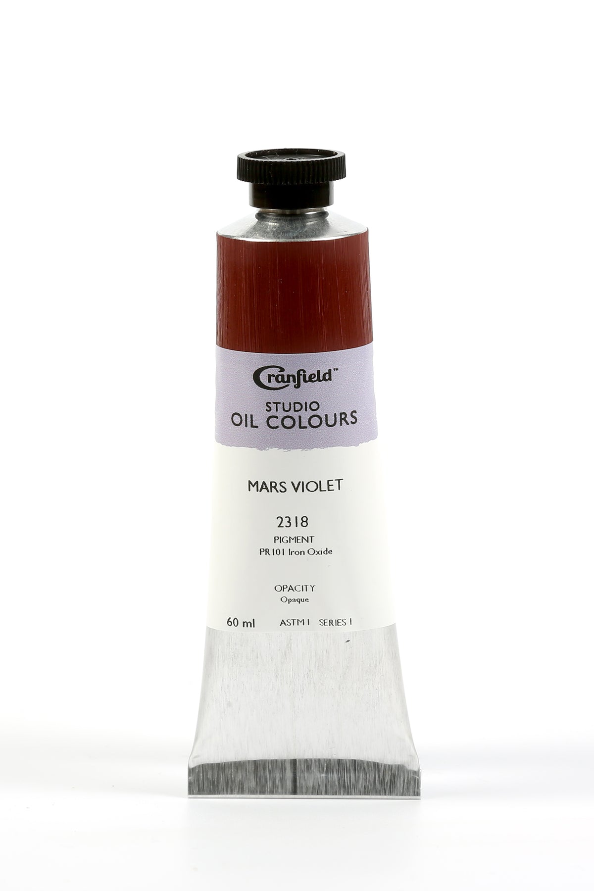 Cranfield Studio Oil Colour 60ml Tube – Mars Violet (Series 1)