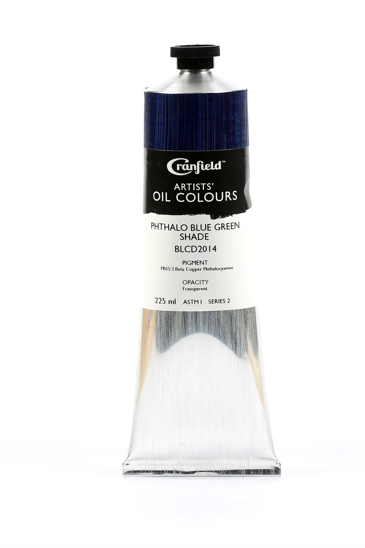 Cranfield Artists' Oil Colour 225ml – Phthalo Blue Green Shade (Series 2)