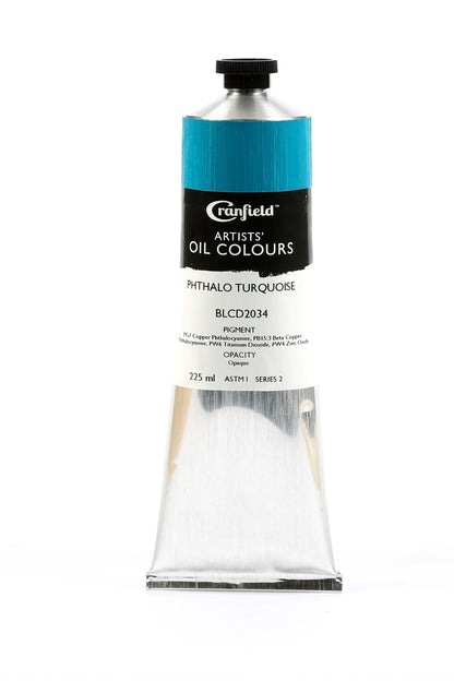 Cranfield Artists' Oil Colour 40ml – Phthalo Turquoise (Series 2)