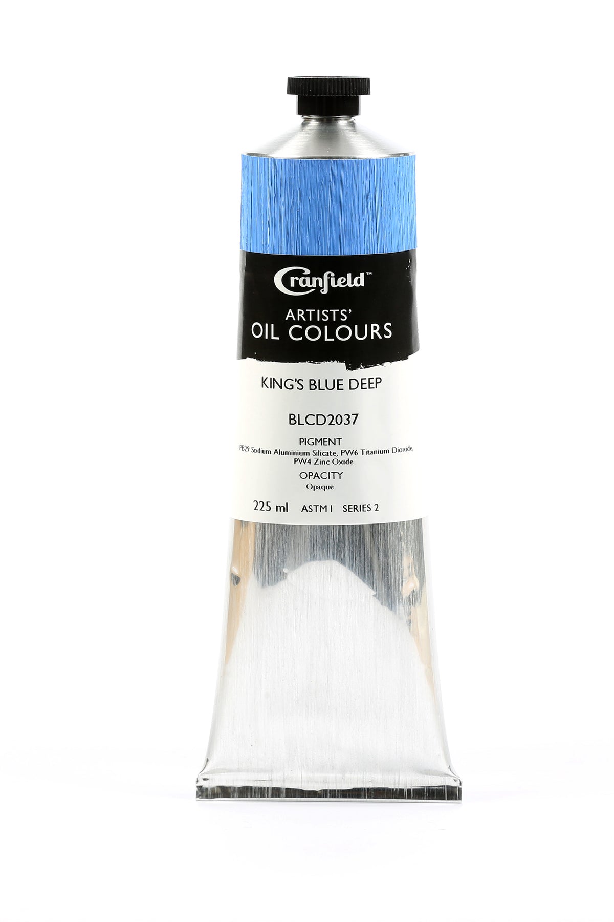Cranfield Artists' Oil Colour 225ml – King's Blue Deep (Series 2)