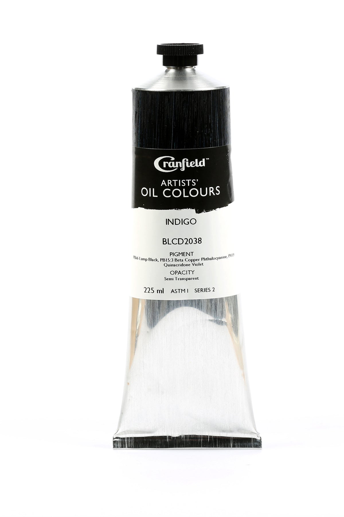 Cranfield Artists' Oil Colour 40ml – Indigo (Series 2)