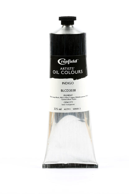 Cranfield Artists' Oil Colour 40ml – Indigo (Series 2)