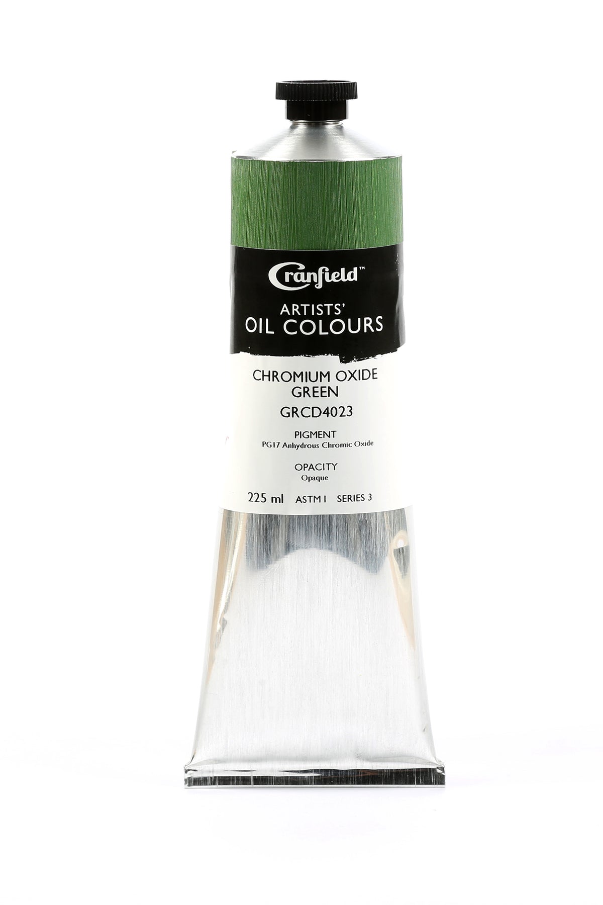 Cranfield Artists' Oil Colour 40ml – Chromium Oxide Green (Series 3)