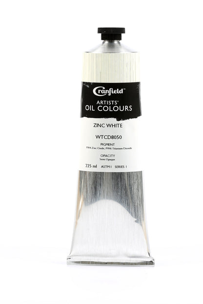 Cranfield Artists' Oil Colour 40ml – Zinc White (Series 1)