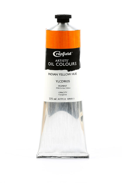 Cranfield Artists' Oil Colour 40ml – Indian Yellow Hue (Series 2)
