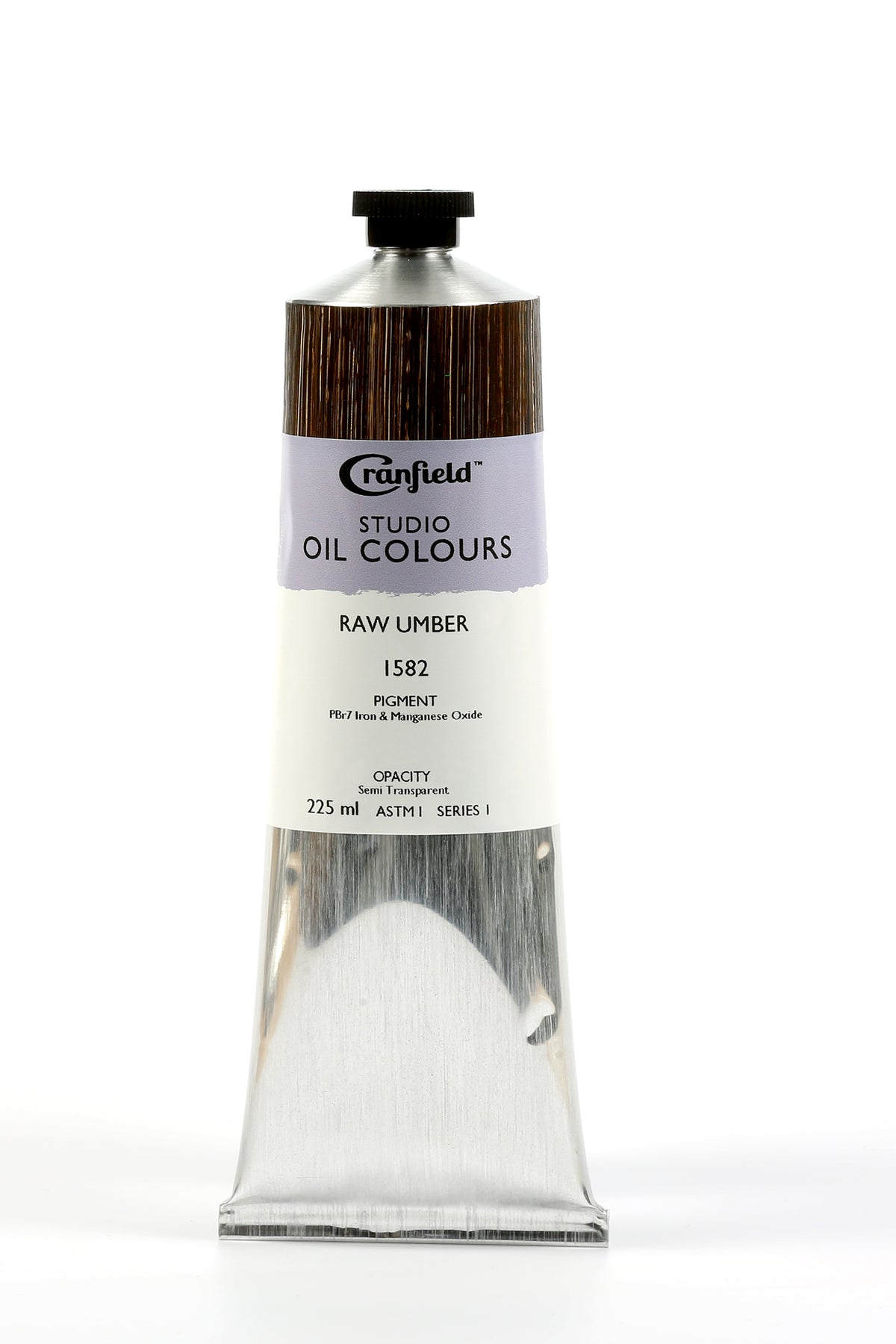 Cranfield Studio Oil Colour 225ml Tube – Raw Umber (Series 1)