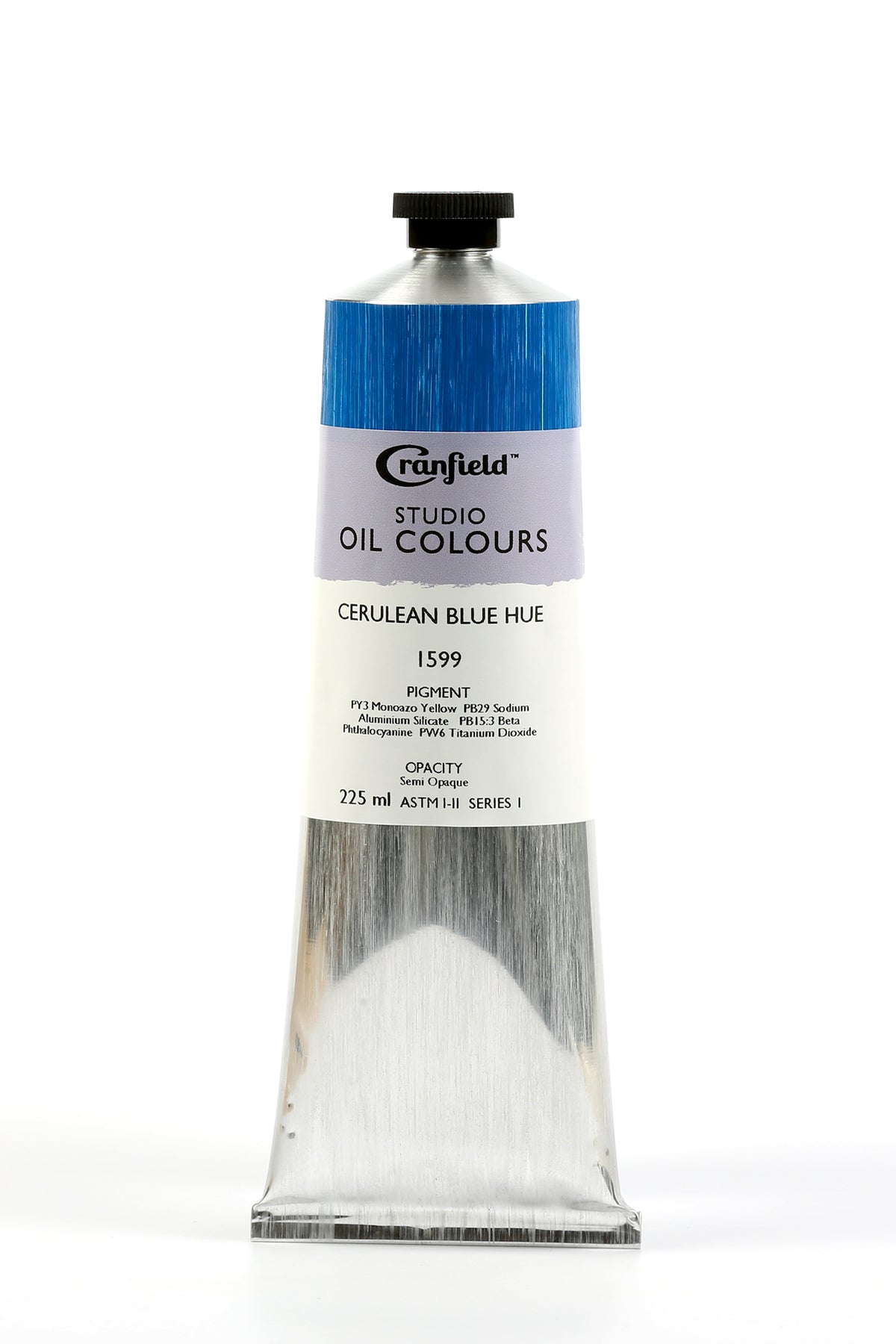 Cranfield Studio Oil Colour 225ml Tube – Cerulean Blue Hue (Series 1)