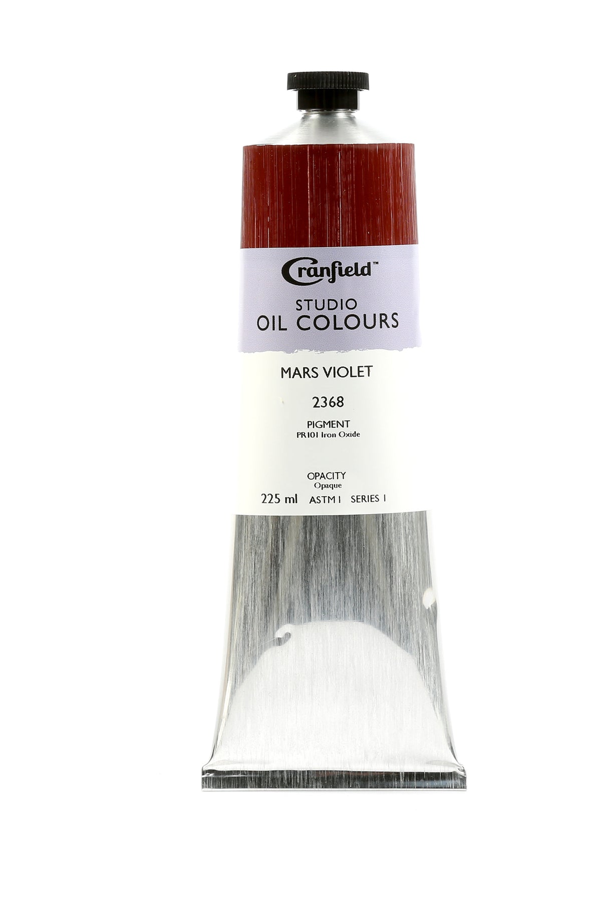 Cranfield Studio Oil Colour 225ml Tube – Mars Violet (Series 1)