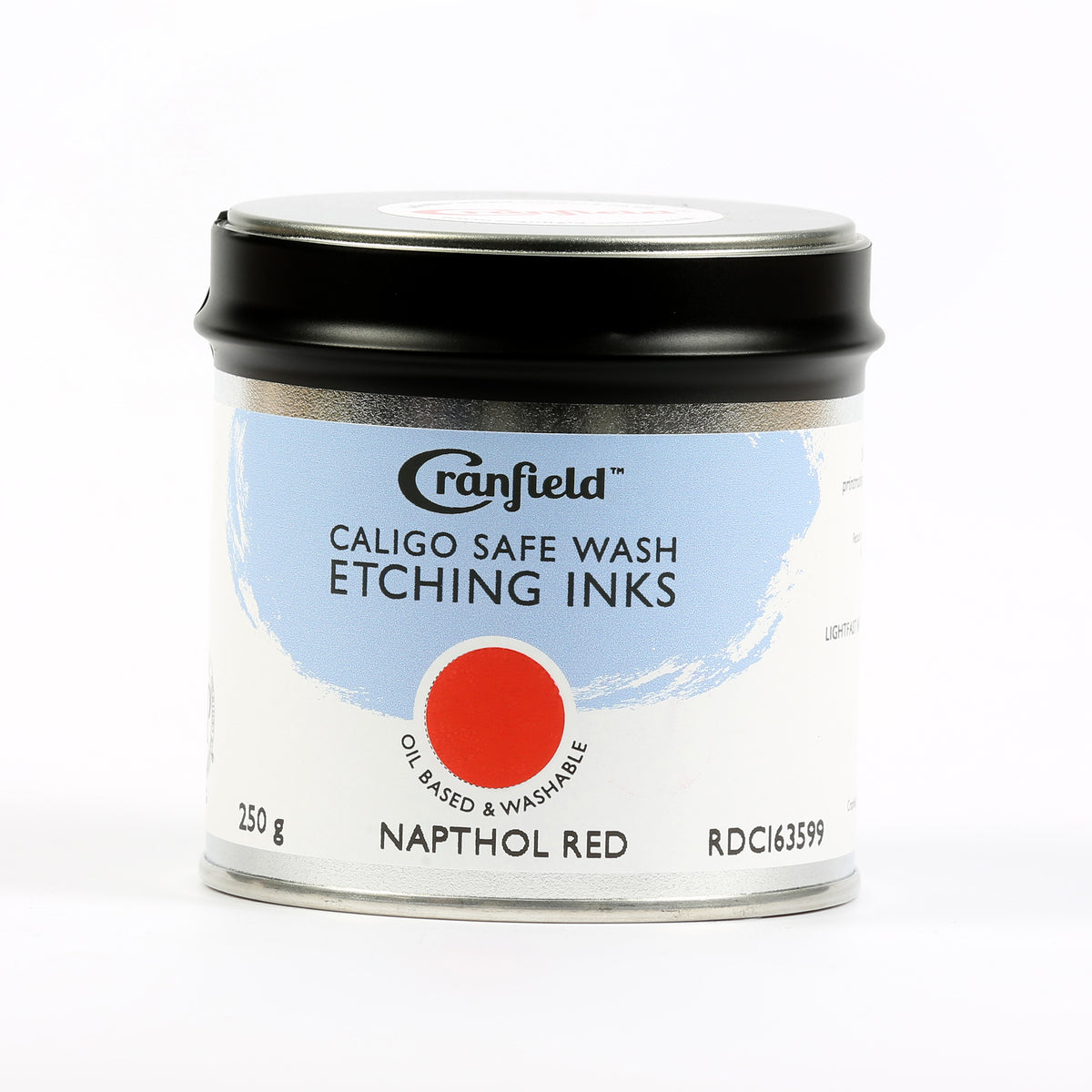 Cranfield Caligo Safe Wash Etching Ink 250ml Tin – Naphthol Red
