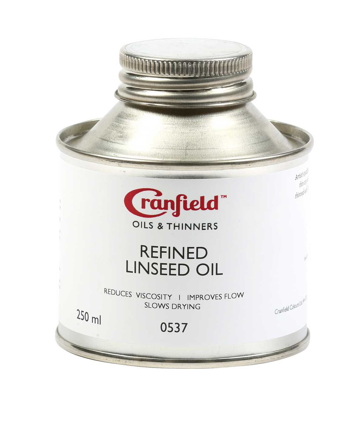 Cranfield Refined Linseed Oil 250ml
