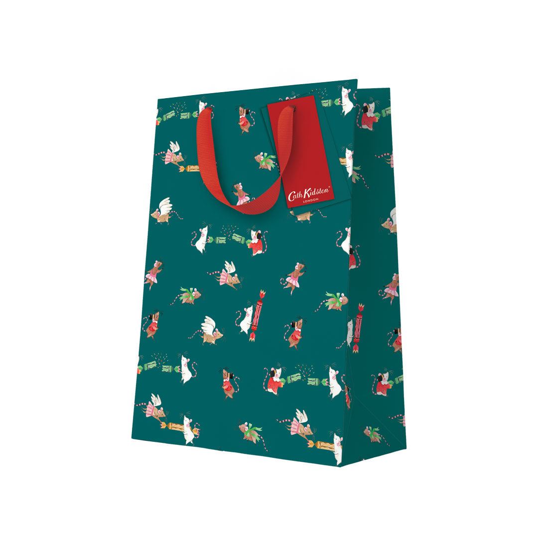 Nutcracker Mice Repeat Large Gift Bag (13933)