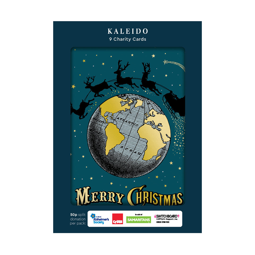 Chase & Wonder x 3 Charity Christmas Cards (Pack of 9) (13791)