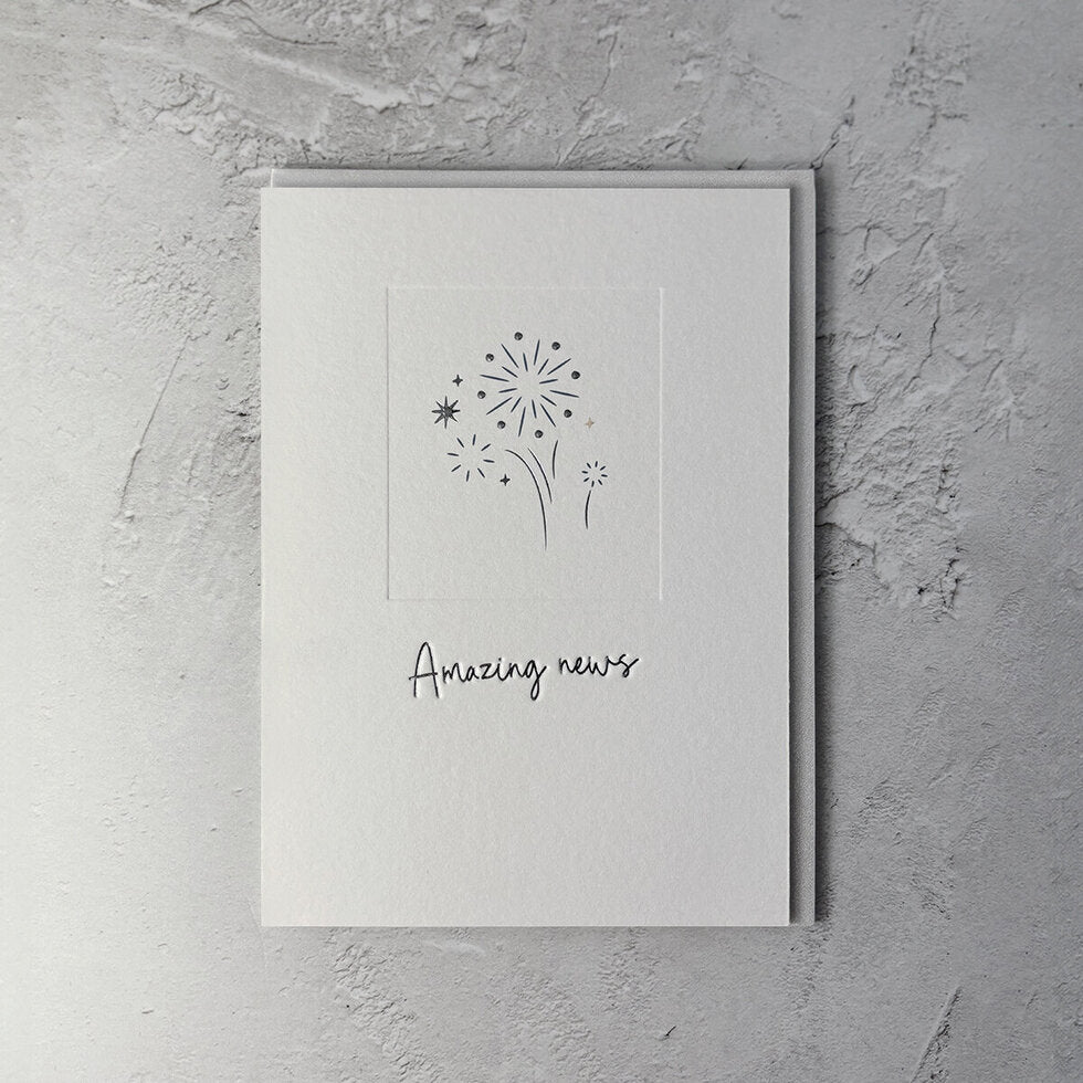 Copacetic Amazing News Greetings Card by Heyyy