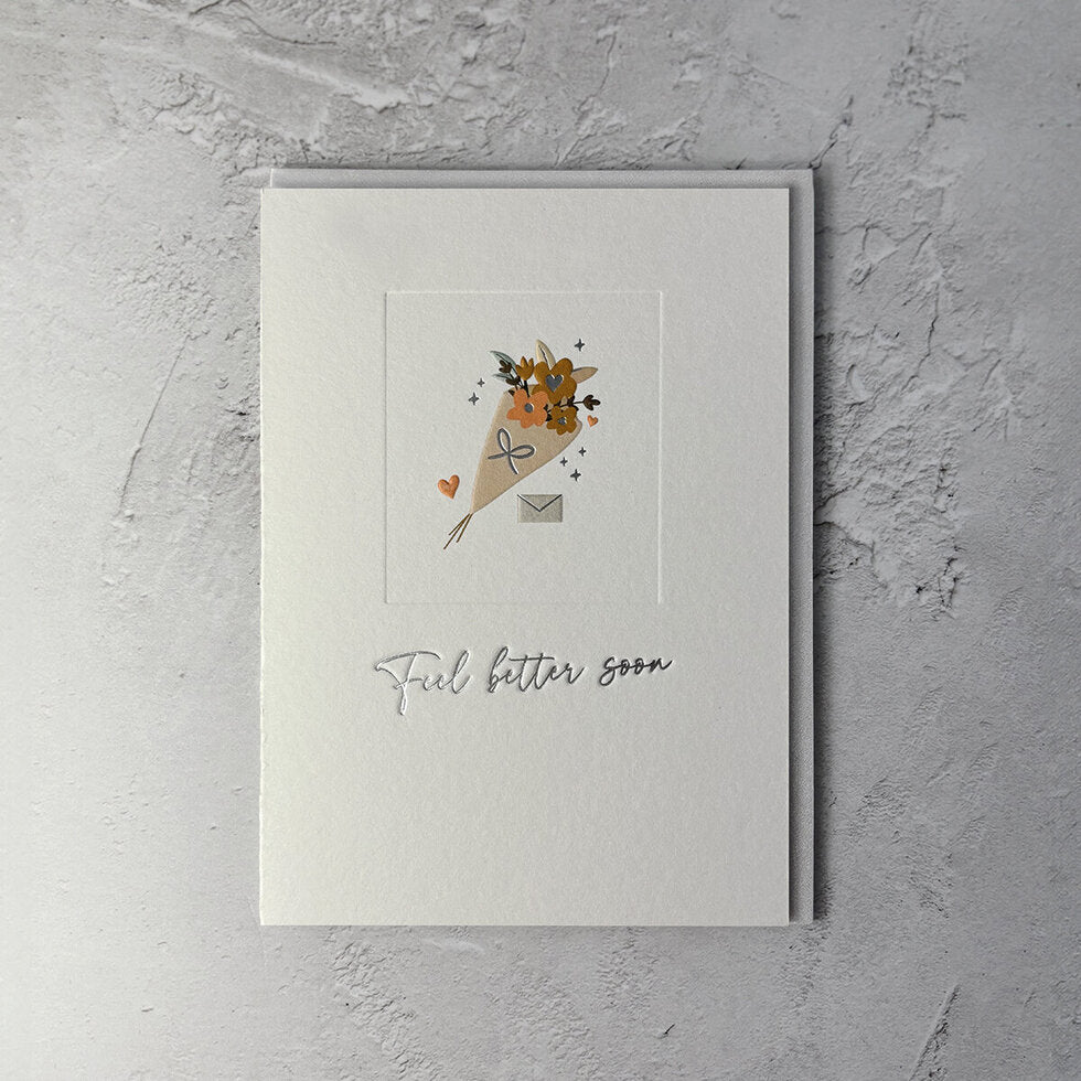 Copacetic Feel Better Soon Greetings Card by Heyyy