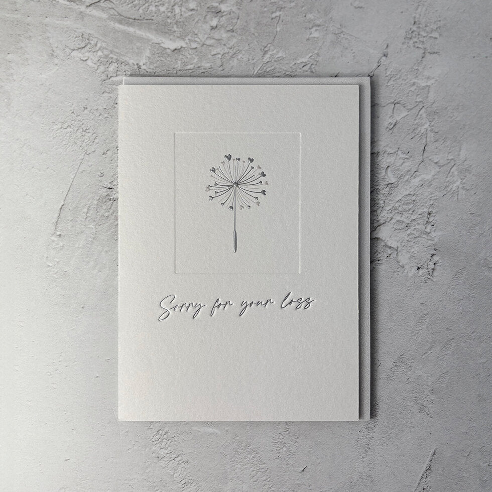 Copacetic Sorry for Your Loss Sympathy Card by Heyyy