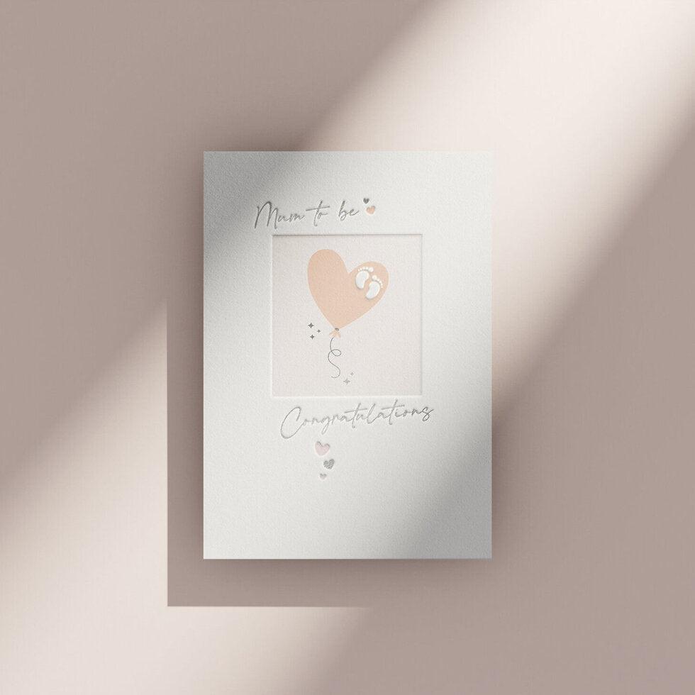 Copacetic Mum to Be Greetings Card by Heyyy