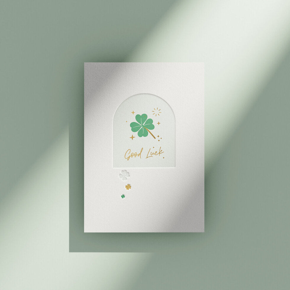 Copacetic Good Luck Greetings Card by Heyyy