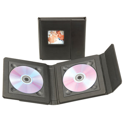 Kenro black double CD folio