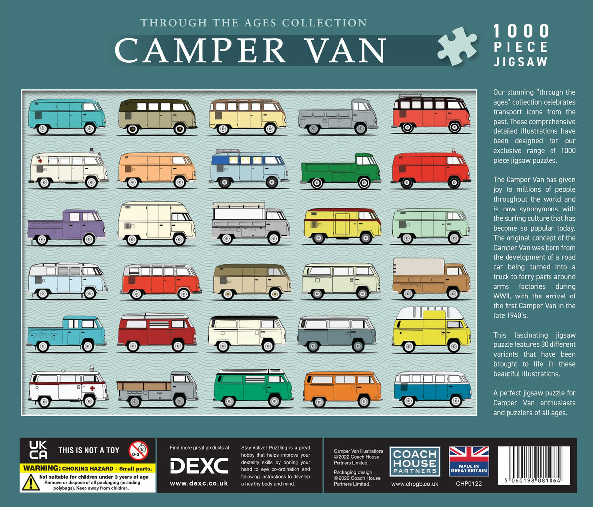 Camper Van 1000 Piece Jigsaw Puzzle