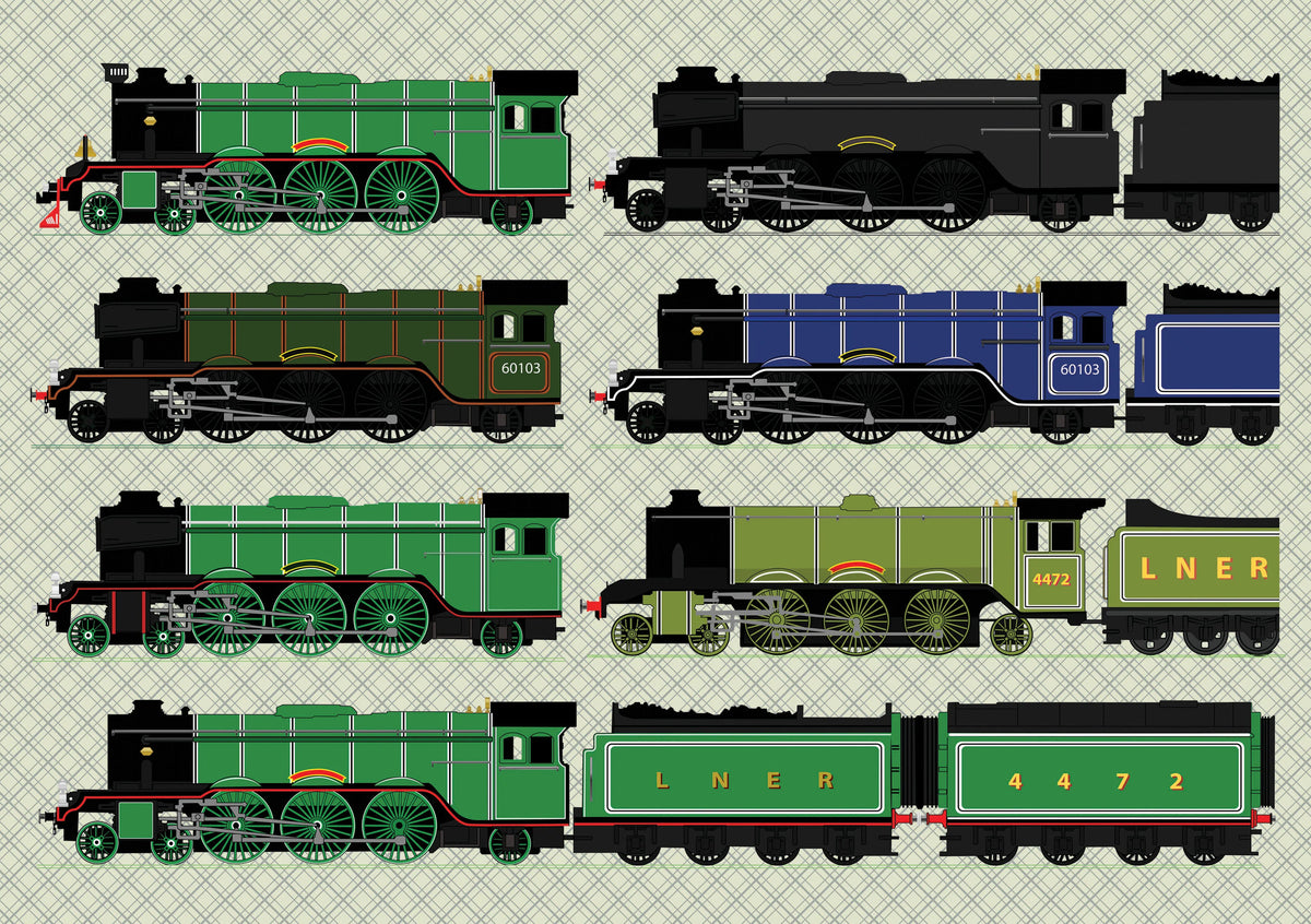 Flying Scotsman 99 Piece Jigsaw