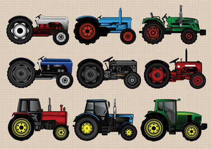 Tractors 99 Piece Jigsaw