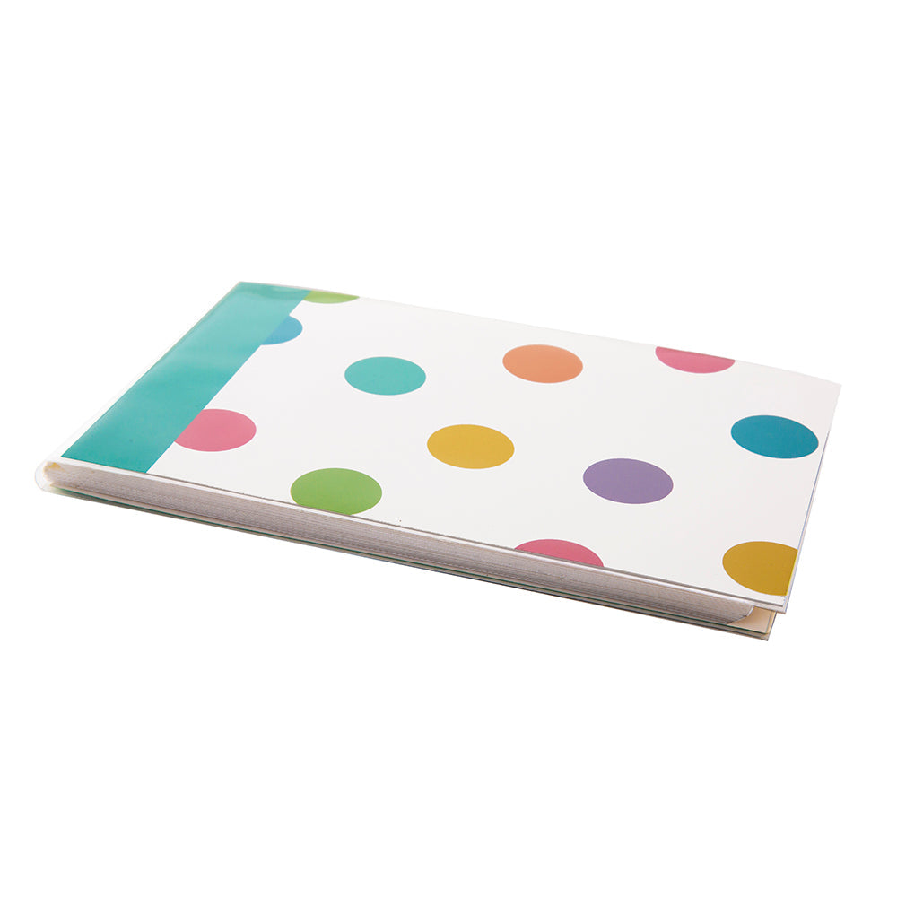 Kenro Candy Spots 6x4 mini album – open