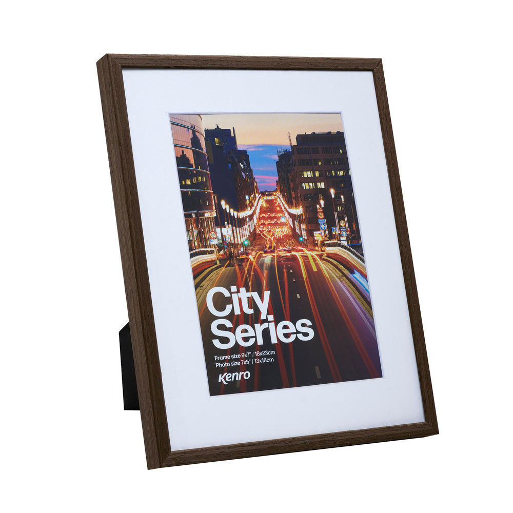 Kenro City Series brown frame back