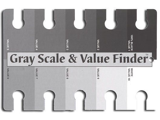 The Color Wheel Company Grey Scale & Value Finder